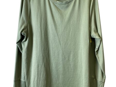 Top Long Sleeve Basic By Clothes Mentor In Green, Size: Xxl Cheap