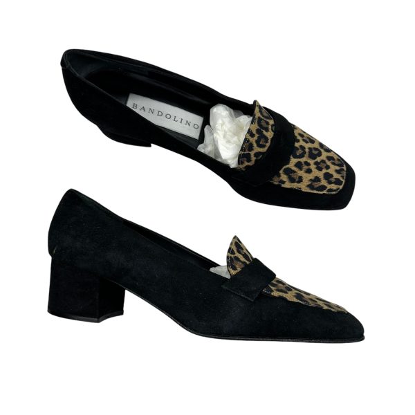 Shoes Heels Block By Bandolino In Animal Print, Size:8 Hot on Sale