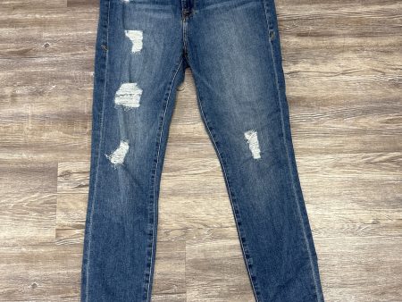 Jeans Designer By Good American In Blue Denim, Size: 10 Online Hot Sale