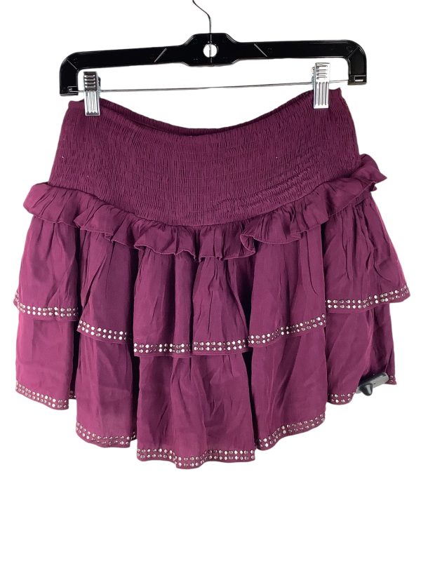 Skort Mini & Short By Clothes Mentor In Purple, Size: M Sale