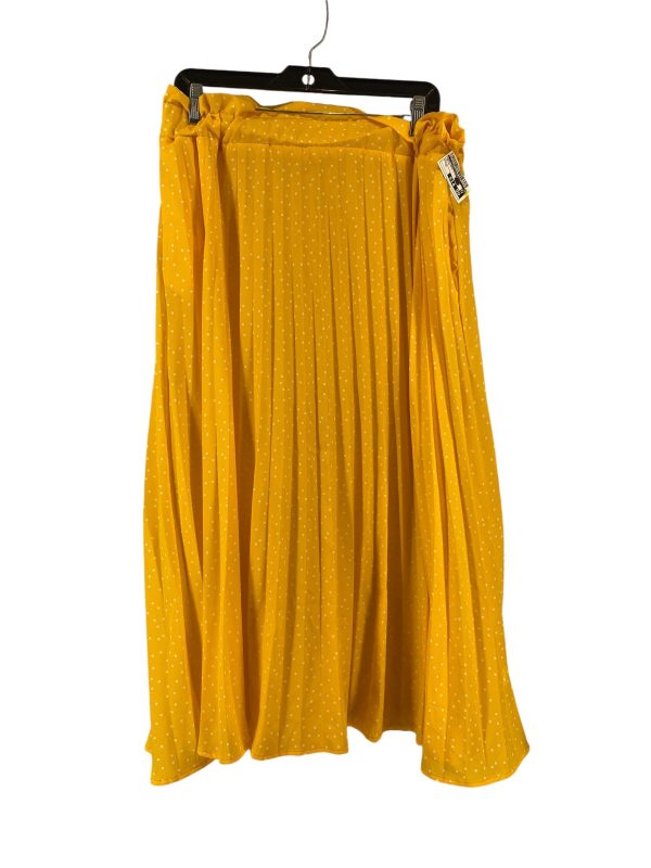 Skirt Maxi By Clothes Mentor In Yellow, Size: Xl Hot on Sale