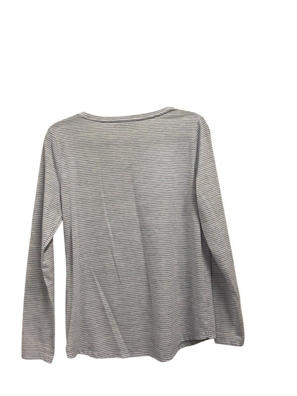 Top Long Sleeve By Loft In White, Size: M For Sale