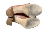 Shoes Heels Block By Just Fab In Brown, Size: 7 Hot on Sale