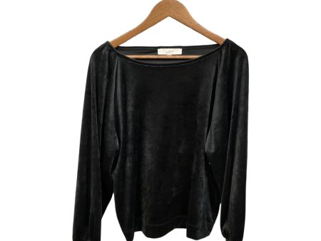 Top Long Sleeve By Loft In Black, Size: L For Discount