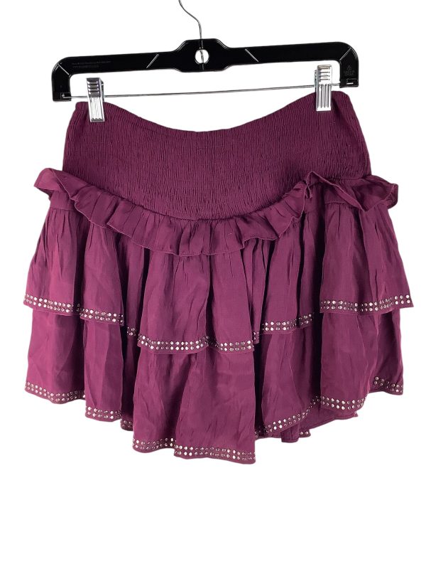 Skort Mini & Short By Clothes Mentor In Purple, Size: M Sale