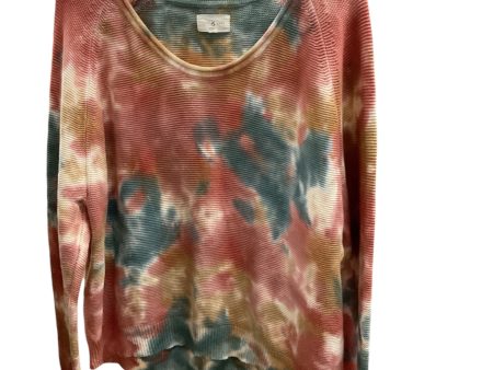 Sweater By Lou And Grey In Ombre Print, Size: L on Sale