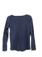 Top Long Sleeve By Loft In Blue, Size: M Cheap