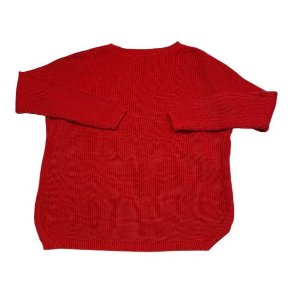 Sweater By 525 America In Red, Size: M Online now