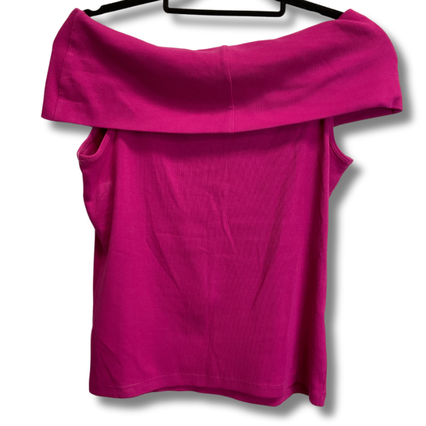 Top Short Sleeve By Loft In Pink, Size: Xl Discount