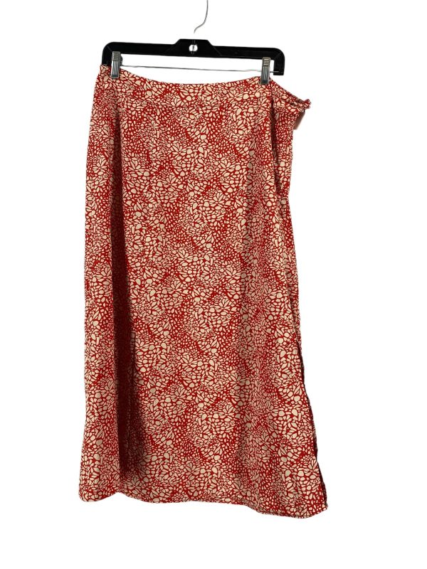 Skirt Maxi By Loft In Red, Size: 14 Sale