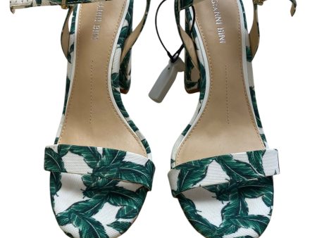 Shoes Heels Block By Gianni Bini In Tropical Print, Size: 7 Online now