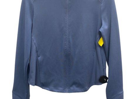 Athletic Jacket By Danskin In Blue, Size: M Hot on Sale