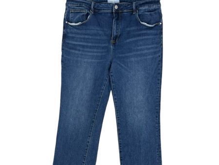 Jeans Boot Cut By Risen In Blue Denim, Size: 2x For Cheap