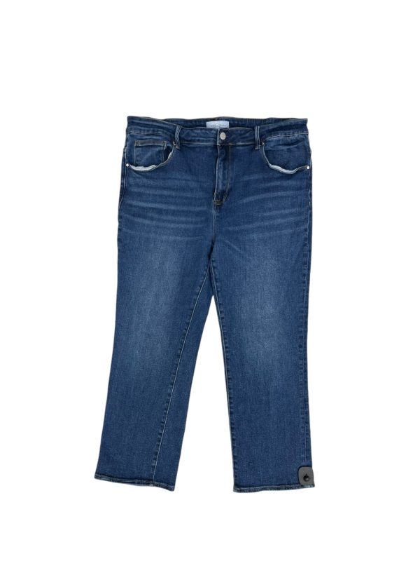 Jeans Boot Cut By Risen In Blue Denim, Size: 2x For Cheap