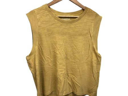 Top Sleeveless By Faherty In Green, Size: Xl Supply