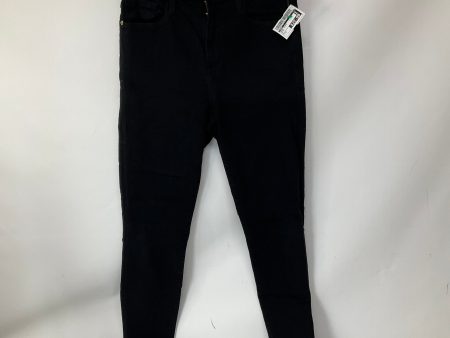 Jeans Skinny By Frame In Black, Size: 0 Online now