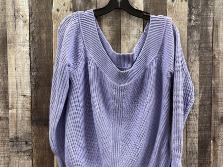 Sweater By Abercrombie And Fitch In Purple, Size: Xl Sale