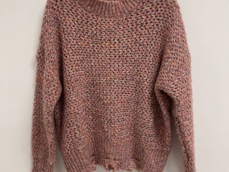 Sweater By She + Sky In Pink, Size: Osfm For Cheap