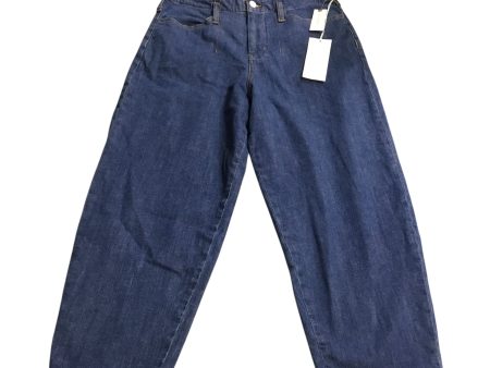 Jeans Wide Leg By Pilcro In Blue Denim, Size: 6 For Cheap