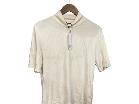 Top Short Sleeve By Sanctuary In Beige, Size: Xxl Hot on Sale