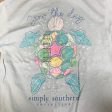 Top Short Sleeve By Simply Southern In Blue, Size: M Online