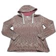 Sweatshirt Hoodie By Hang Ten In Red & White, Size: L For Cheap