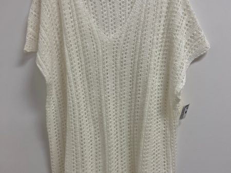 Sweater Short Sleeve By Daytrip In White, Size: S Hot on Sale