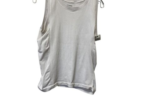 Athletic Tank Top By Athleta In White, Size: M Fashion