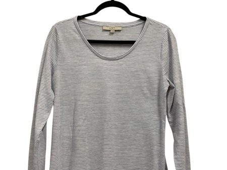 Top Long Sleeve By Loft In White, Size: M For Sale