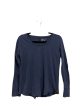 Top Long Sleeve By Loft In Blue, Size: M Cheap