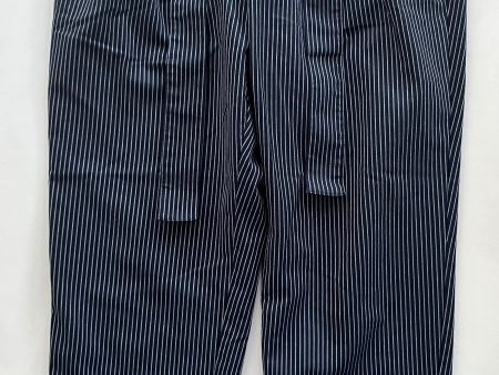 Pants Ankle By Loft In Striped, Size: 12 Fashion