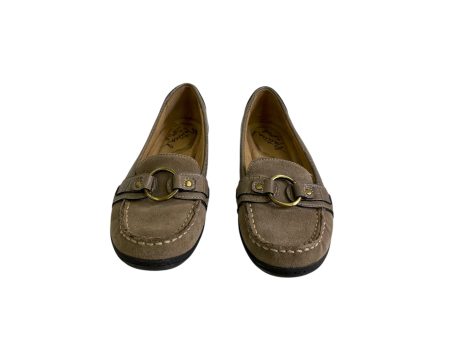 Shoes Flats By Natural Soul In Brown, Size:6A Online Hot Sale