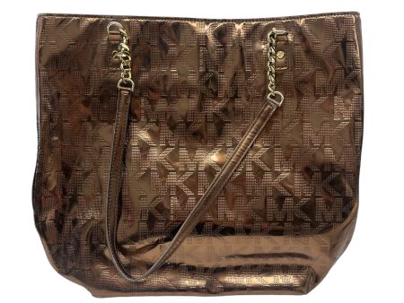 Handbag Designer By Michael Kors In Brown, Size:Large Online Sale