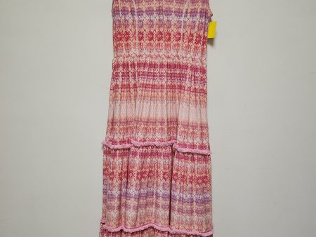 Dress Casual Maxi By Clothes Mentor In Pink, Size: M For Discount