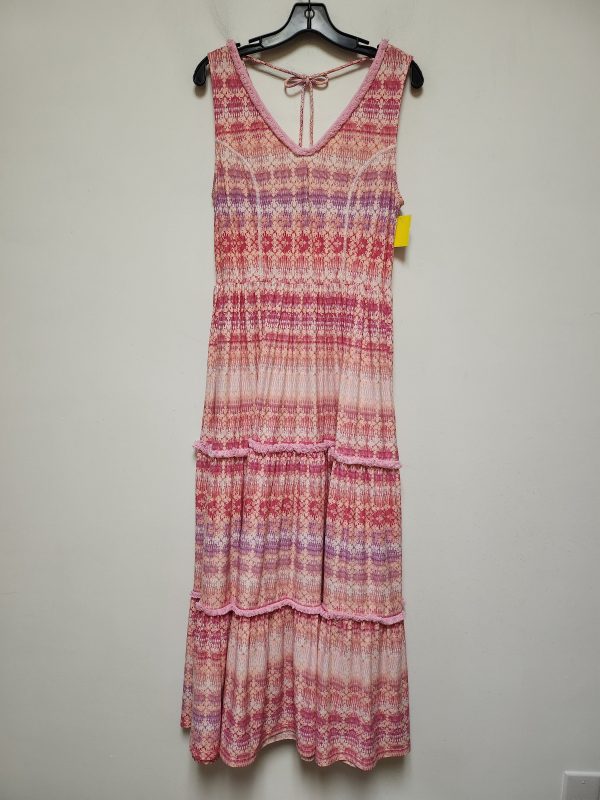 Dress Casual Maxi By Clothes Mentor In Pink, Size: M For Discount