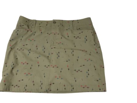 Skirt Mini & Short By Eddie Bauer In Green, Size: 14 For Sale