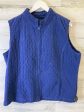 Vest Puffer & Quilted By Basic Editions In Blue, Size: Xxl For Sale