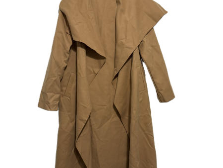 Coat Trench Coat By Clothes Mentor In Brown, Size: M Supply