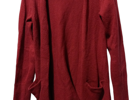 Cardigan By A New Day In Red, Size: Xs Online now