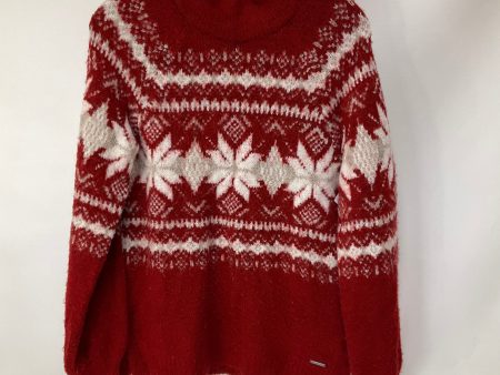 Sweater By Abercrombie And Fitch In Red, Size: M Online now