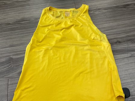 Athletic Tank Top By Calia In Yellow, Size: M For Sale