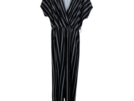 Jumpsuit By Clothes Mentor In Black & White, Size: 2x Online