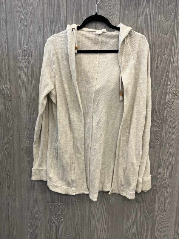 Cardigan By Clothes Mentor In Grey, Size: L For Discount