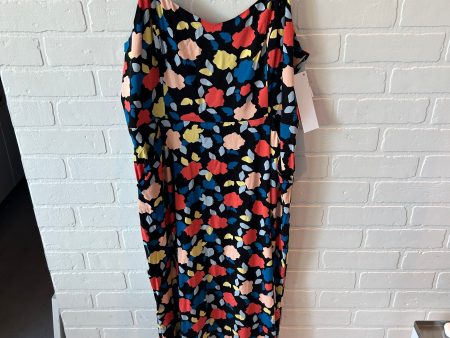 Dress Casual Maxi By 41 Hawthorn In Black & Orange, Size: Xl For Cheap