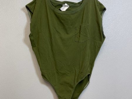 Bodysuit By Free People In Olive, Size: S Cheap