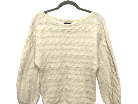 Sweater By Abercrombie And Fitch In Beige, Size: Xs Online Hot Sale