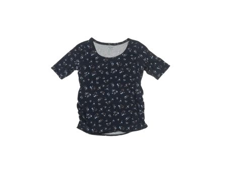 Mat Top Ss By Motherhood In Navy, Size:L Online