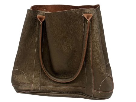 Handbag Leather By Cmc In Bronze, Size:Medium For Cheap