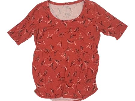 Mat Top Ss By Motherhood In Orange, Size:L Online