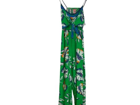 Jumpsuit By Flying Tomato In Blue & Green, Size: M Online Hot Sale